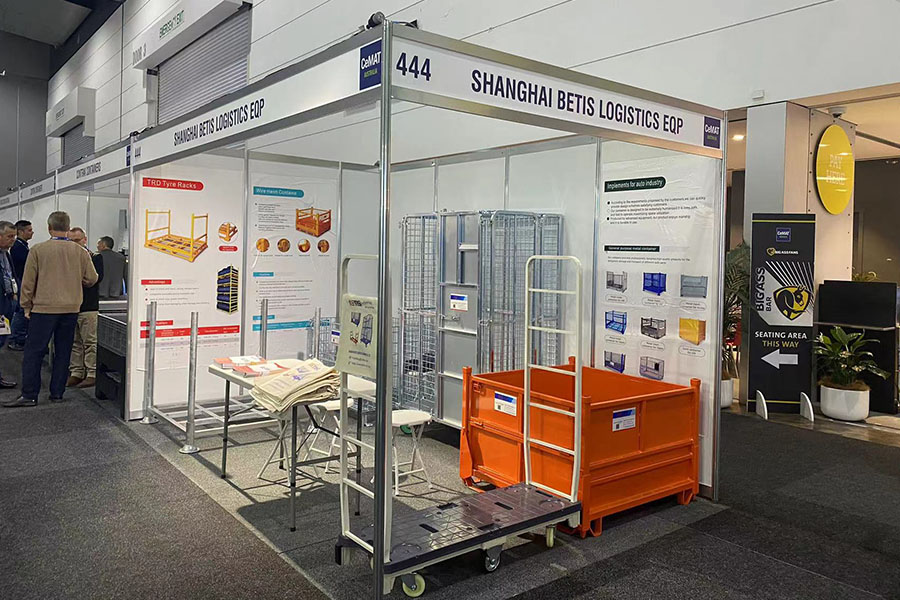 Shanghai Betis Logistics Equipment Co., Ltd. Shines di Pameran Logistik Cemat Australia 2024